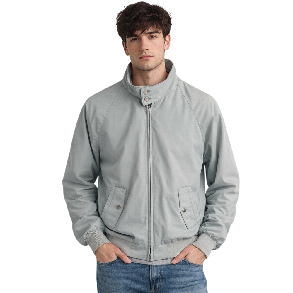 Vintage King Louie Pro Fit Bomber Jacket Men’s XL Gray Plaid Lined Western USA